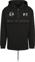 Rugby Vintage - Ierland The Shamrocks Anorak Hoodie - Zwart