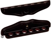 Cue rack for 6 cues Deluxe Black