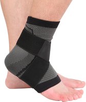 Boersport ® | Orthopedische enkelbrace tijdens sporten | Enkelbandage maat 42-45 | XL