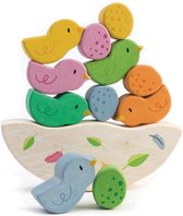 Tender Toys Balancerende Babyvogels Hout Junior 12-delig