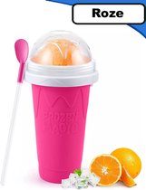 Summer Spark Slushy Maker - Slush Puppy Maker - IJscrusher - Slush Puppy Beker - Slushy Puppy Maker - Slush Puppy Machine - Slush Maker - Slushy Cup - Tiktok - Roze