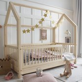 Bedhuisje - Florian - Kinderbed - Jongensbed - Meisjesbed - Grenenhout - Unisex