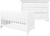 Bopita Charlotte 2-delige babykamer - Wit