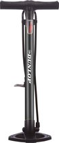 Dunlop Fietspomp - Presta/ Dunlop/ Schrader - met 2 Adaptoren - Staande Pomp - 62,5 cm Hoog