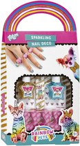 Totum Kinder Nagellak set - Sparkling Rainbow Pets Meisjes 44-delig - kinder make up verkleedaccessoire