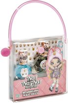 Totum nanana surprise - Nagelset Britney - nagel deco beauty set voor kinderen - nagellak, glitterlak, nagelstickers met unicorn en vijltje - kinder make up - cadeautip