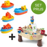 Little Tikes Piraten Watertafel met 4 kunststof bootjes