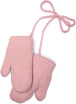 Lajetti - Baby Wanten Roze van 0 t/m 2 Jaar - Handschoenen