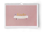 Maan Amsterdam Familie weekplanner inclusief stickervel - A4 ongedateerd - Gezinsplanner