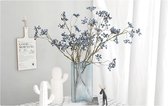 BaykaDecor - Decoratie takken - Bosbes Tak - Kunsttak - Kunstbloemen - Blauw Bessen - Kunstplant - Paastakken - Siertak - 72 cm