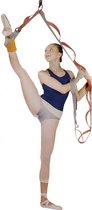 Merco - Leg Stretcher rope - Benen Rekken - Benen Strekken - Lenigheid - Meditatie - Dans - Ballet - Met Deurklem - Blauw