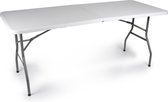 Tafel Opvouwbaar 180x74x74cm - 4-6 personen - Wit