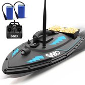 SANBO RX-175 PRO Voerboot - Zwart - Incl. 2 batterijen & Opbergtas - Voerboot Karper - Baitboat - Visspullen - Karpervissen - Bestuurbare vissen boot -