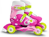 Skids Control Inline Skates Verstelbaar Roze/wit Maat 27-30