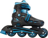 AMIGO Racer Inlineskates - Skeelers voor jongens en meisjes - Zwart/Aqua - Maat 30-33