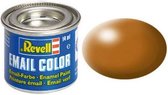 Revell #382 Wood Brown - Satin - RAL8001 - Enamel - 14ml Verf potje.