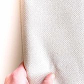 50 x 70 cm Fijne Monks Cloth 13 count met 5 gaatjes per cm | Punch needle stof voor fijne punch naalden waaronder de 3 maten punch naald set (los verkrijgbaar) | Gemaakt in Europa 100% katoenen punch stof