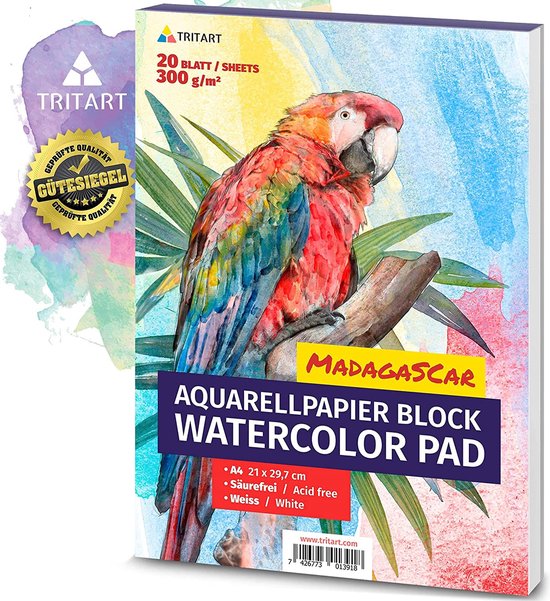 Aquarelblokken