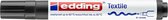 Edding - Textiel marker 4500 - Zwart