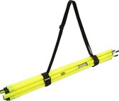 SoccerConcepts Slalom stok - Slalomstang -  (2 delig) - 170cm - Geel