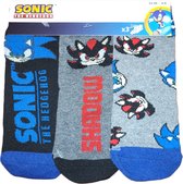 SEGA - Sonic the Hedgehog - Sokken - 3 Paar - Maat 31/34