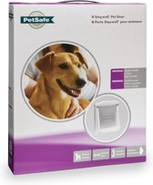 Petsafe 740 Hondenluik - Wit/Transparant - Medium - 35 x 26,5 cm