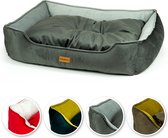 Primeplus Grote Hondenmand XL - Grijs - 100x80x20 CM - Orthopedische Hondenmanden - Hondenkussen