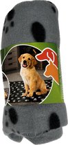Huisdierdeken - 70x70cm Grijs - Wasbaar - Kattendekens - Hondendekens - Dog Blankets - Cat Blankets - Pet Blanket