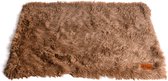 Dogs&Co Fluffy Hondendeken 100x75 cm Khaki bruin