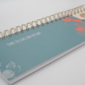 PEPA LANI®, DESKPLANNER, BIRD, „TIME TO live day by day”