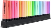 STABILO BOSS ORIGINAL - Markeerstift - 23 Stuks Deskset - 9 Standaard + 14 Pastel Kleuren