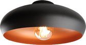 EGLO Mogano Plafondlamp - E27 - Ø 40 cm - Zwart/Koper