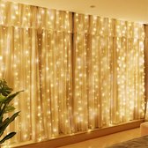 Giftmas LED Lichtgordijn – Verlichting voor Buiten & Binnen – Inclusief Afstandsbediening - 300 LED's – 3x3m