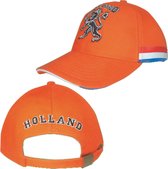 Cap oranje Holland met leeuw geborduurd| WK Voetbal Qatar 2022 | Nederlands elftal pet | Nederland supporter | Holland souvenir
