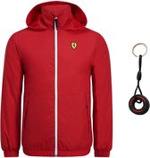 Ferrari Scuderia - Windbreaker Jacket - inclusief F1 sleutelhanger - Jas - Formule 1 - Maat S