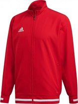 adidas T19 Woven Jacket Heren - Rood - maat XL