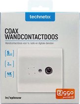 Technetix wandcontactdoos CL50-SGIM / KabelKeur en Ziggo Geschikt