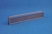 Nedco 455 x 90 mm Deurventilatierooster - Inbouwmaat: 436 x 75 mm / Overstroomrooster / Deurrooster / Ventilatierooster Deur geanodiseerd aluminium 455 x 90 mm