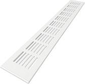 Gavo - Ventilatiestrip - aluminium - 500 x 60mm - RAL9010