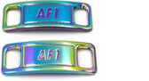 Nike Schoen Accessoire | Nike AF-1 | Lace Lock | Regenboog