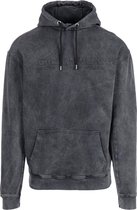 Gorilla Wear - Crowley Heren Oversized Hoodie - Washed Grijs - 4XL