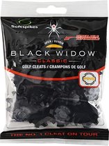 Black Widow Classic Softspikes Pins System Black - Golf Spike - PINS - 20 Stuks
