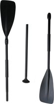 MOAI dual sup kajak peddel - aluminium - zwart - max 215 cm