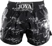 Joya Dragon Kickboks Broekje - Zwart - Wit - M