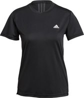adidas 3-Stripes Sport Shirt Dames - zwart - maat XL