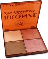 W7 Bronze Brilliance Bronze & Glow Bronzing Powder - Light/Medium