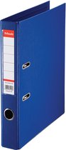 Esselte No.1 Power Kunststof A4 Ordner met Etikethouder - 2-Rings - Rugbreedte Van 50mm - Capaciteit van 350 Vel - Blauw