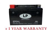 Landport AGM motor/scooter accu YTX7A-BS | 12V / 6AH / 105CCA |