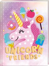 Unicorn vriendenboek - 80 Pagina's - Harde Kaft