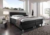 Boxspring Bravo - 180x200 cm - Luxe Pocketvering - Stof Zwart